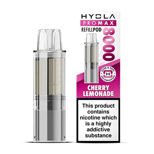Hyola Pro Max 8000 Refill Pods - Cherry Lemonade