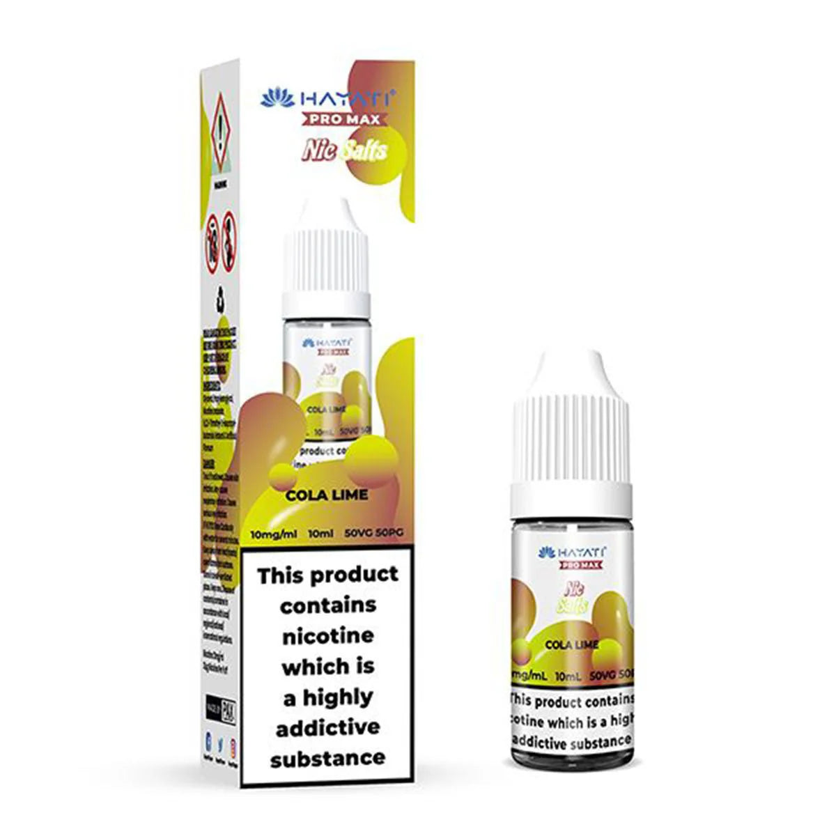 Hayati Pro Max Nic Salts E-liquids - Cola Lime