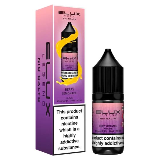 Elux Legend Nic Salts Liquid - Berry Lemonade