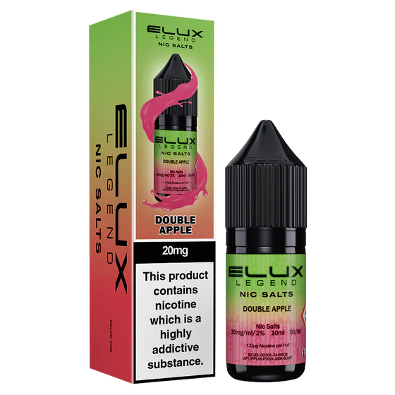 Elux Legend Nic Salts Liquid - Double Apple