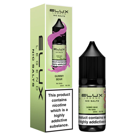 Elux Legend Nic Salts Liquid - Gummy Bear