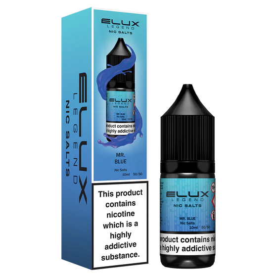Elux Legend Nic Salts Liquid - Mr Blue