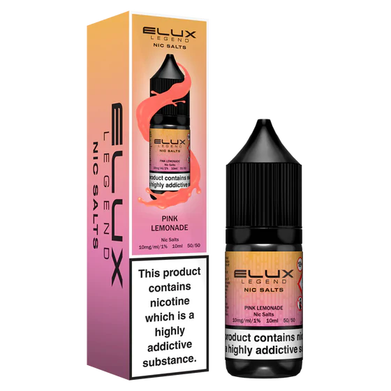 Elux Legend Nic Salts Liquid - Pink Lemonade