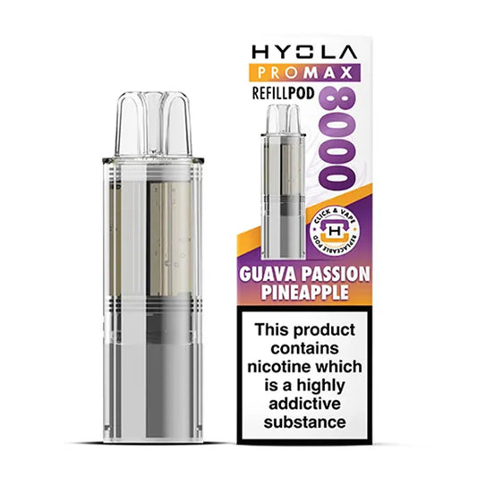 Hyola Pro Max 8000 Refill Pods - Guava Passion Pineapple