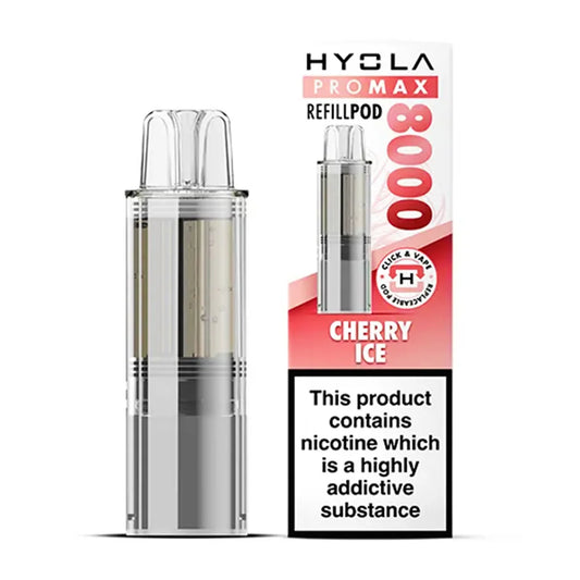 Hyola Pro Max 8000 Refill Pods - Cherry Ice