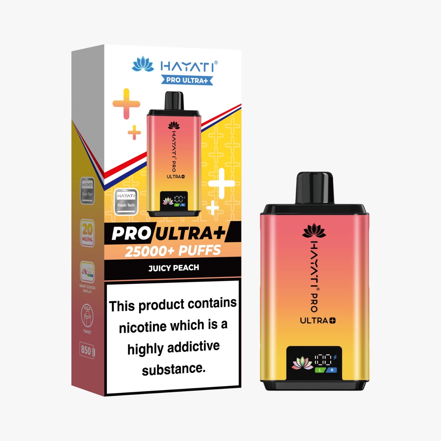 Hayati Pro Ultra Plus 25k Kit - Juicy Peach