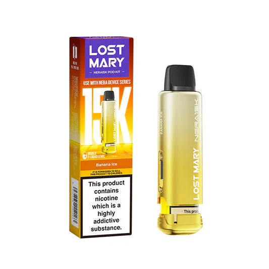 Lost Mary Nera 30k Replacement Pods - Banana Ice