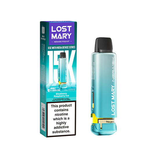 Lost Mary Nera 30k Replacement Pods - Blueberry Raspberry Ice