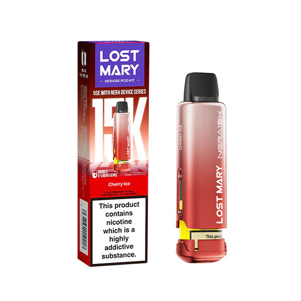 Lost Mary Nera 30k Replacement Pods - Cherry Ice