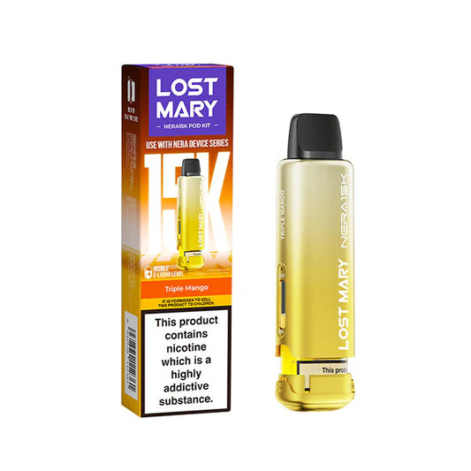 Lost Mary Nera 30k Replacement Pods - Triple Mango