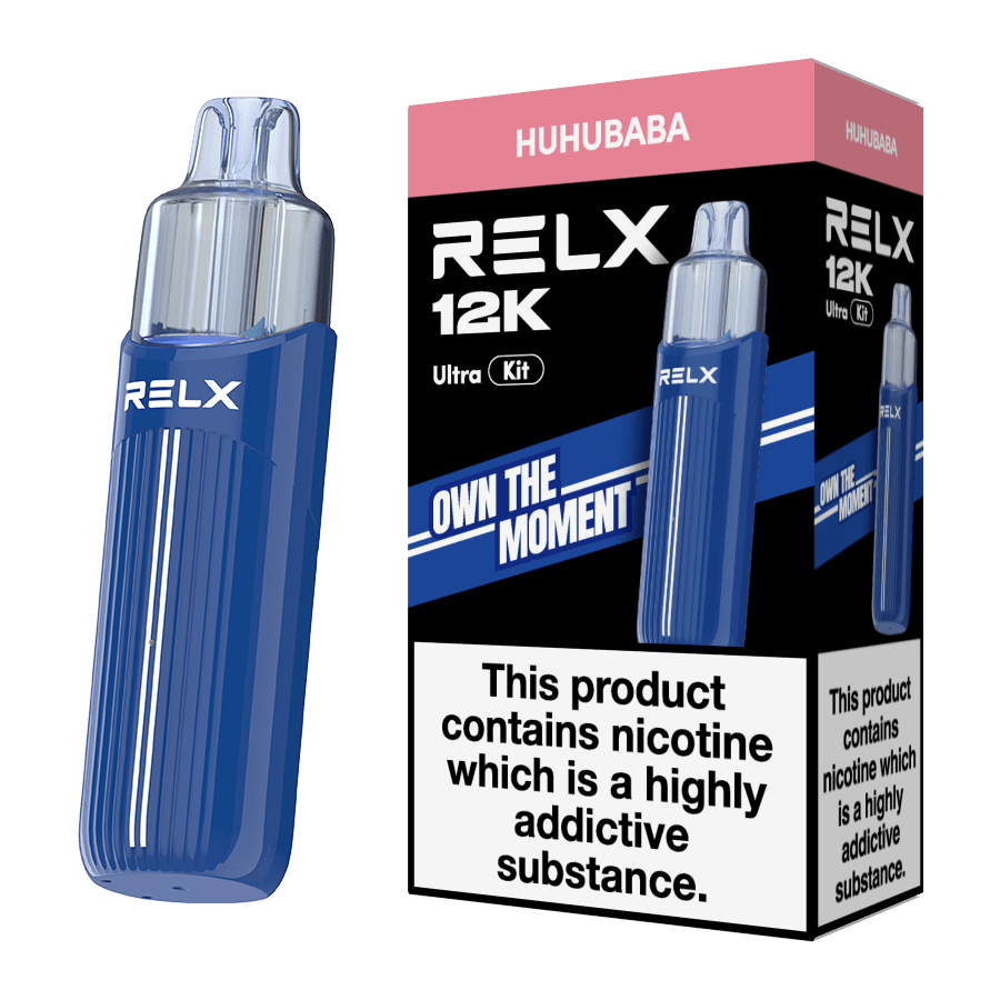 Relx 12k Ultra Pod Vape Kit Box of 5-option1