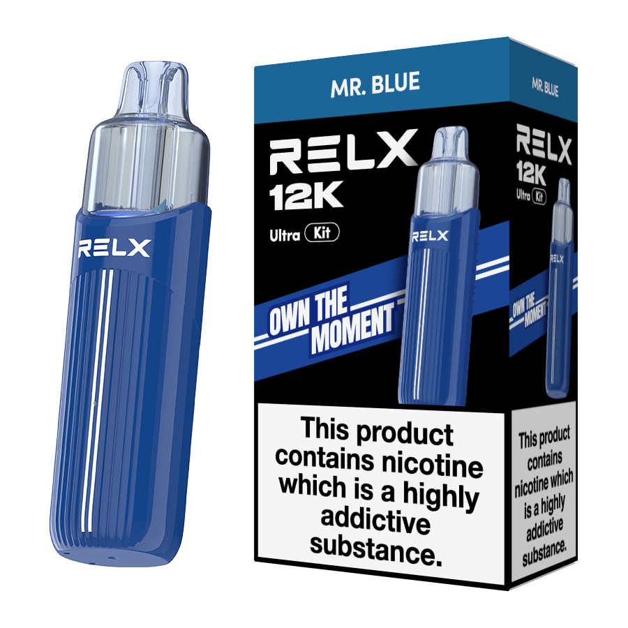 Relx 12k Ultra Pod Vape Kit Box of 5-option1