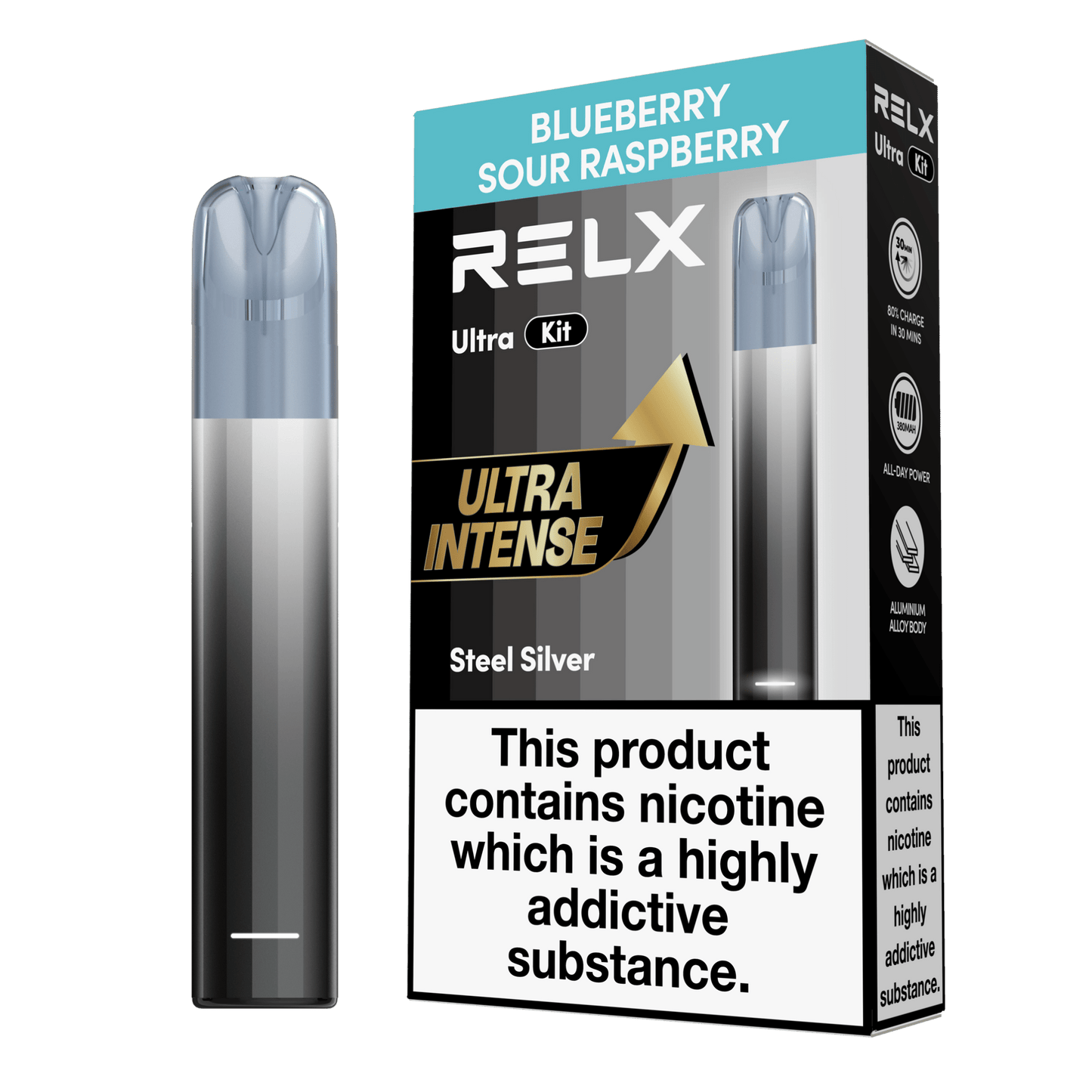 Relx Ultra Vape Pod Kit Box of 5-option1