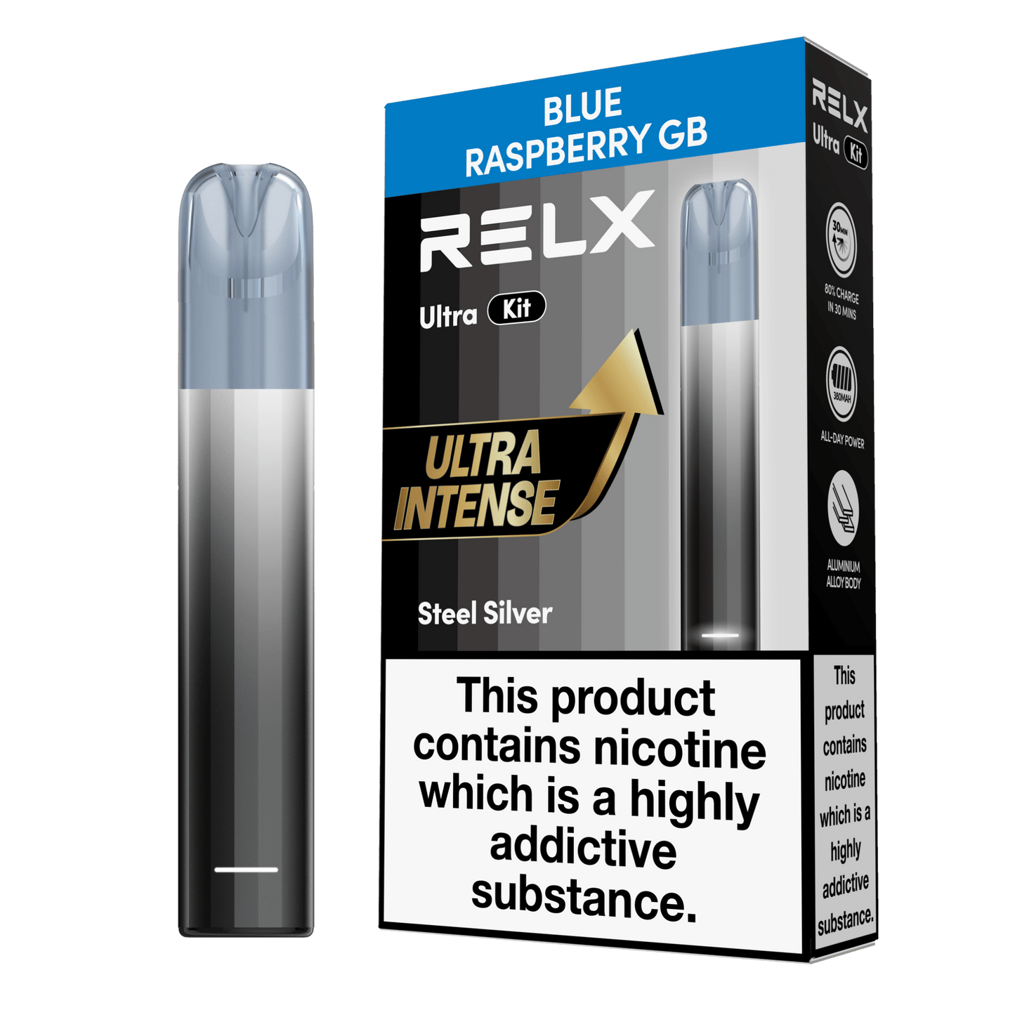 Relx Ultra Vape Pod Kit Box of 5-option1