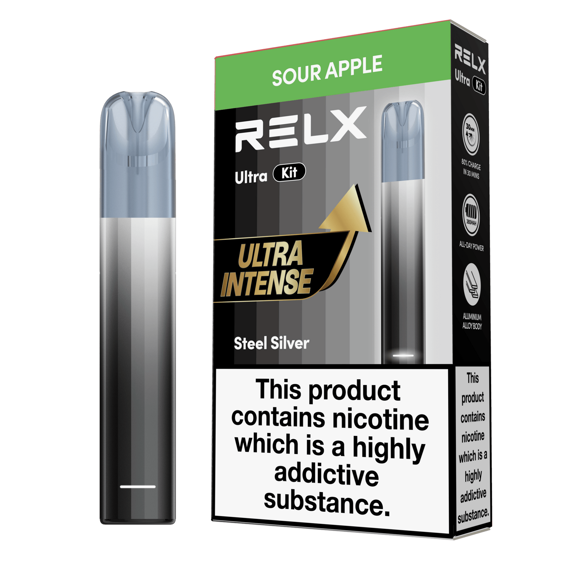 Relx Ultra Vape Pod Kit Box of 5-option1