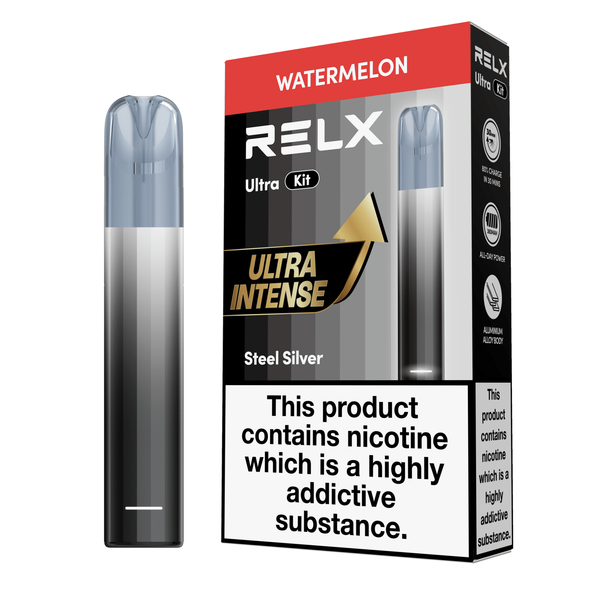Relx Ultra Vape Pod Kit Box of 5-option1