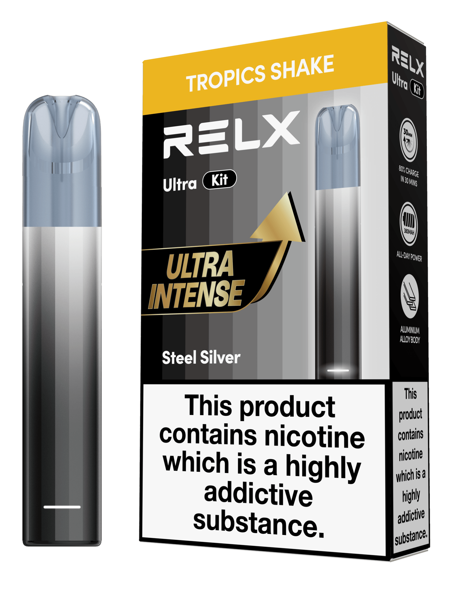 Relx Ultra Vape Pod Kit Box of 5-option1
