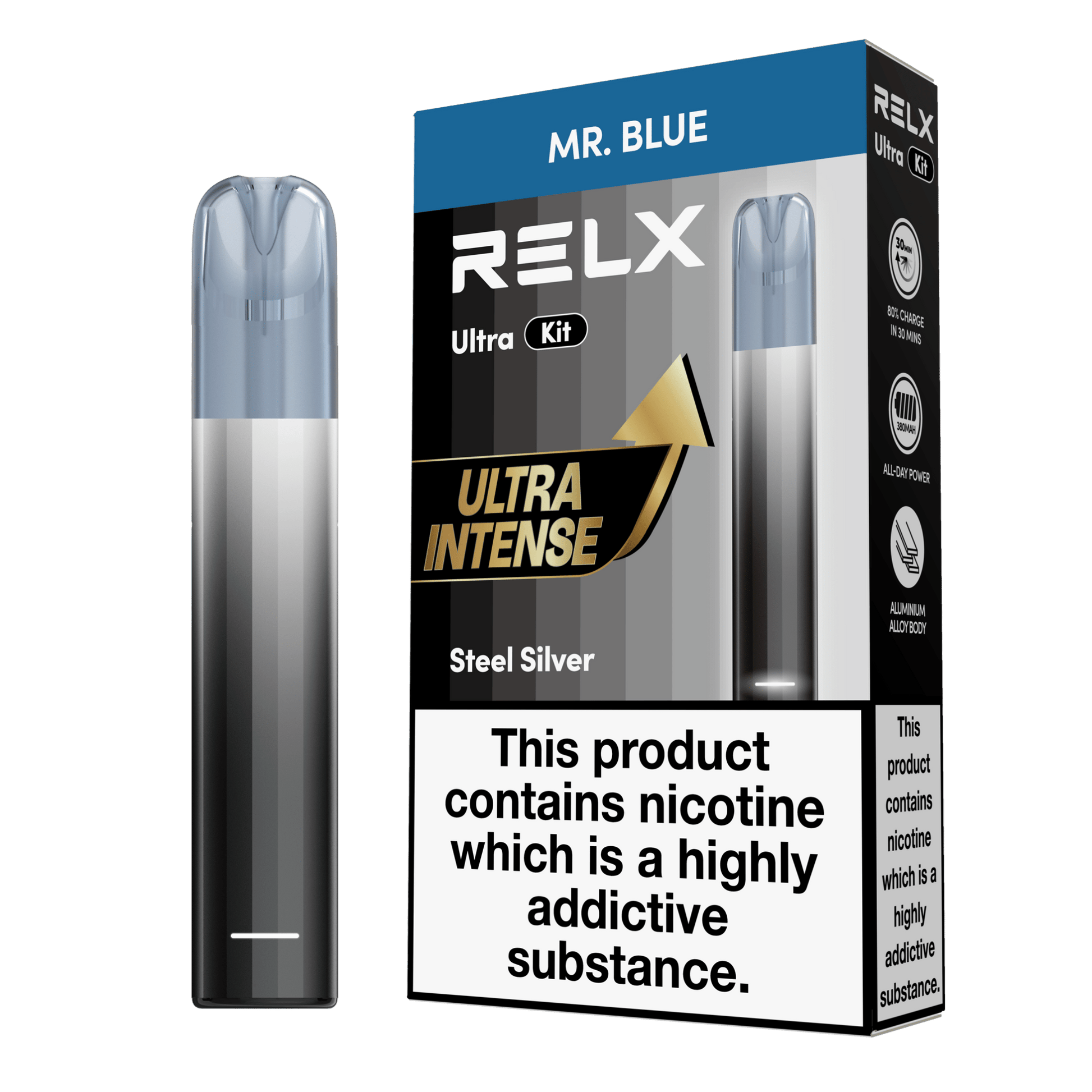 Relx Ultra Vape Pod Kit Box of 5-option1