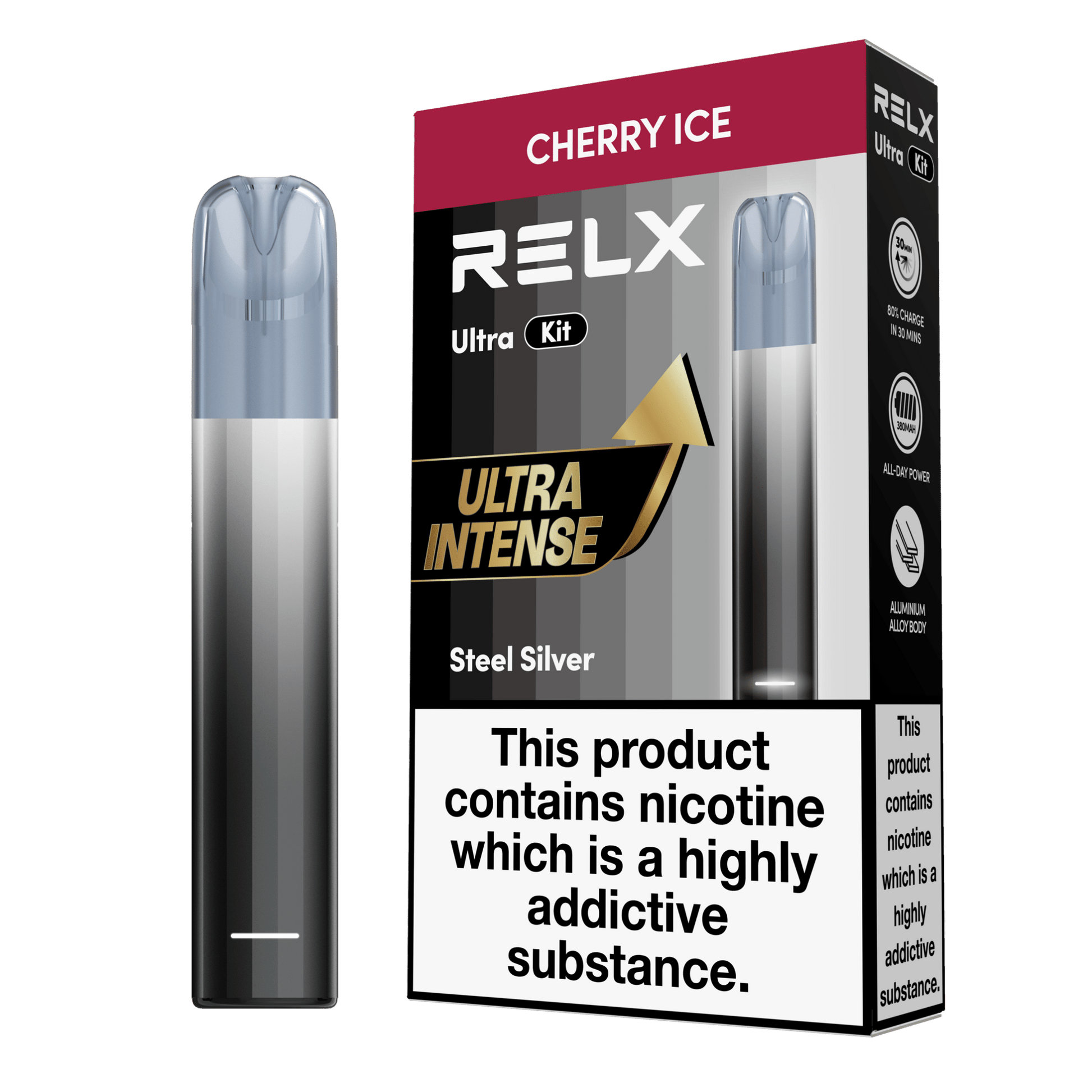 Relx Ultra Vape Pod Kit Box of 5-option1