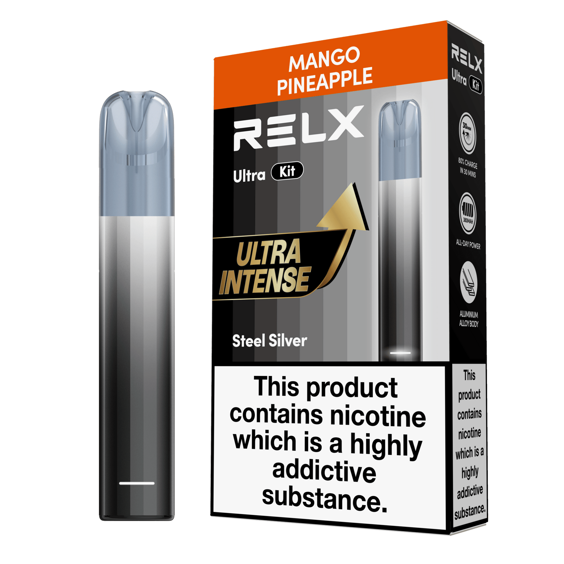Relx Ultra Vape Pod Kit Box of 5-option1