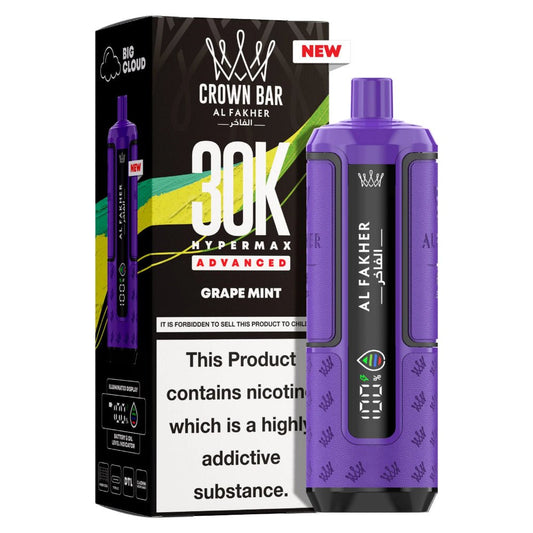 Shop Al Fakher 30k Hypermax - Grape Mint