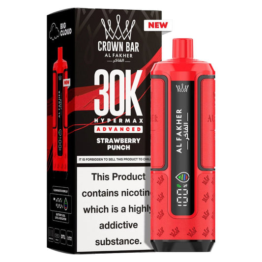 Shop Al Fakher 30k Hypermax - Strawberry Punch