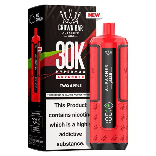 Shop Al Fakher 30k Hypermax - Two Apple