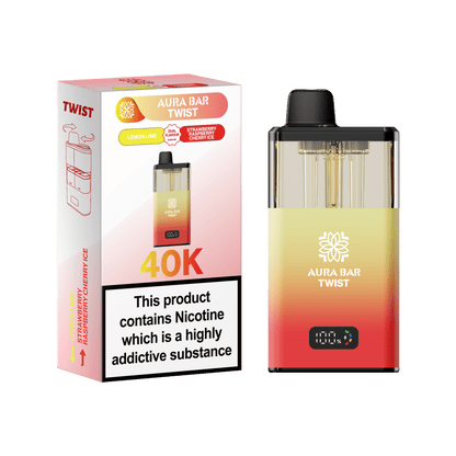 Shop 🎁 Aura Bar Twist 40k Vape Kit Box of 5 (100% off)