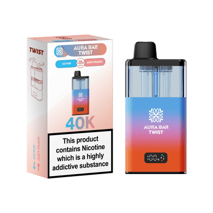 Shop 🎁 Aura Bar Twist 40k Vape Kit Box of 5 (100% off)