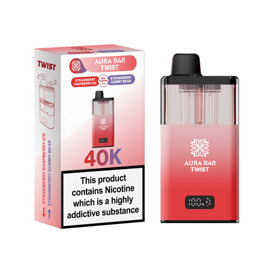 Shop 🎁 Aura Bar Twist 40k Vape Kit Box of 5 (100% off)