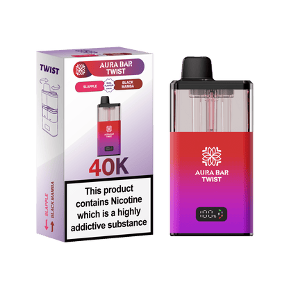 Shop 🎁 Aura Bar Twist 40k Vape Kit Box of 5 (100% off)