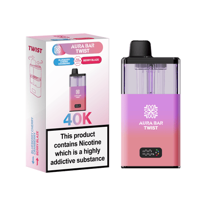 Shop 🎁 Aura Bar Twist 40k Vape Kit Box of 5 (100% off)