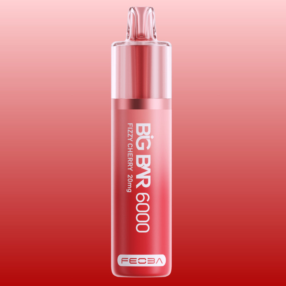 Shop Big Bar 6000 - Fizzy Cherry - Pack of 5