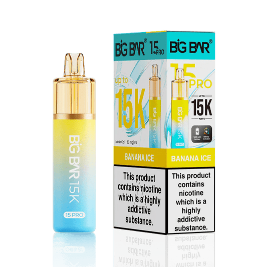 Shop Big Bar Pro 15000 - Banana Ice