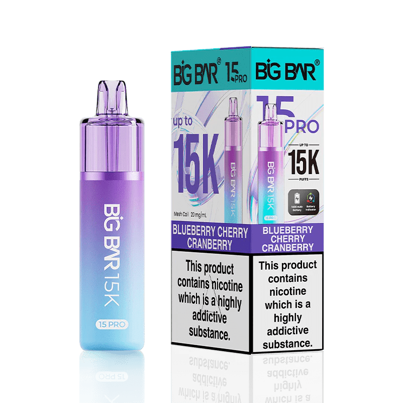 Shop Big Bar Pro 15000 - Blueberry Cherry Cranberry