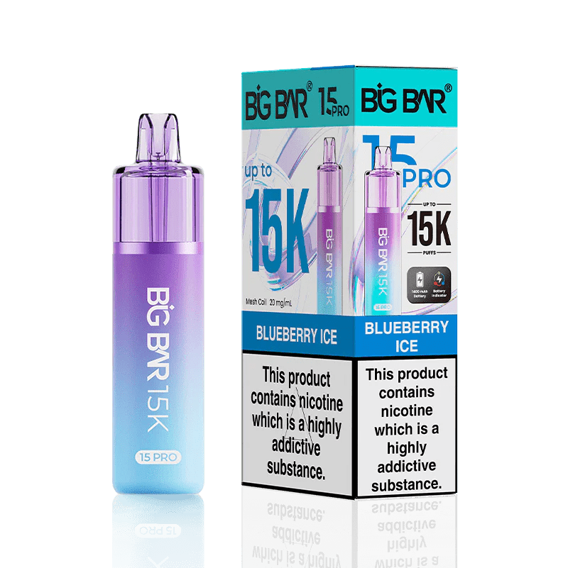 Shop Big Bar Pro 15000 - Blueberry Ice