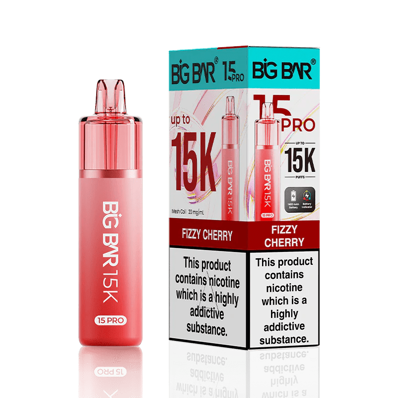 Shop Big Bar Pro 15000 - Fizzy Cherry