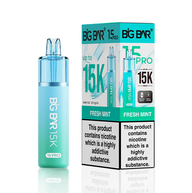 Shop Big Bar Pro 15000 - Fresh Mint