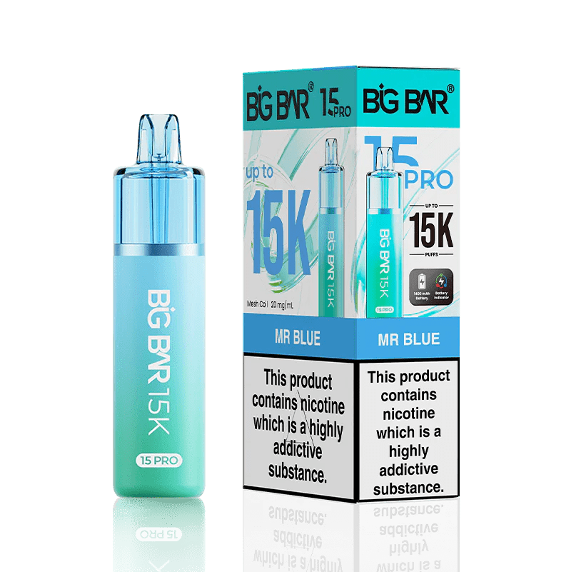 Shop Big Bar Pro 15000 - Mr Blue