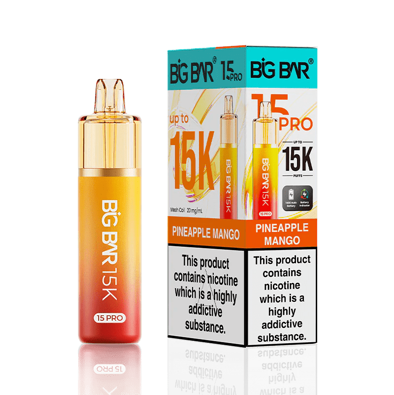 Shop Big Bar Pro 15000 - Pineapple Mango