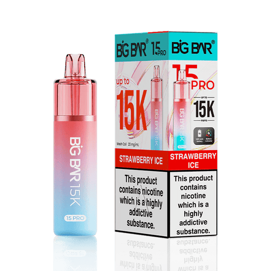 Shop Big Bar Pro 15000 - Strawberry Ice