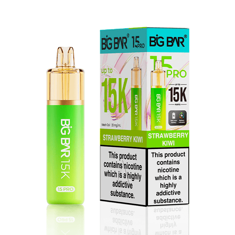 Shop Big Bar Pro 15000 - Strawberry Kiwi