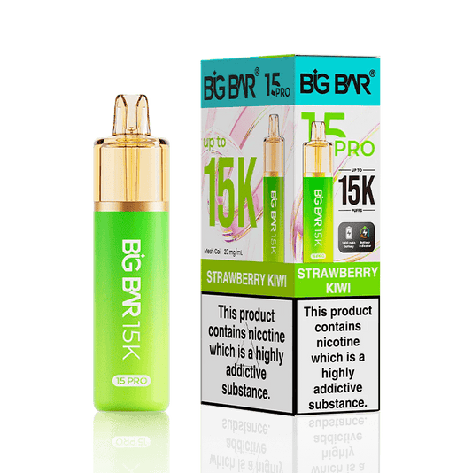 Shop Big Bar Pro 15000 - Strawberry Kiwi