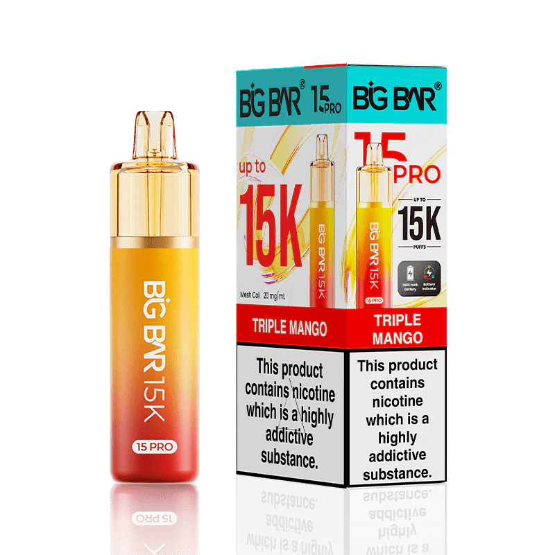 Shop Big Bar Pro 15000 - Triple Mango