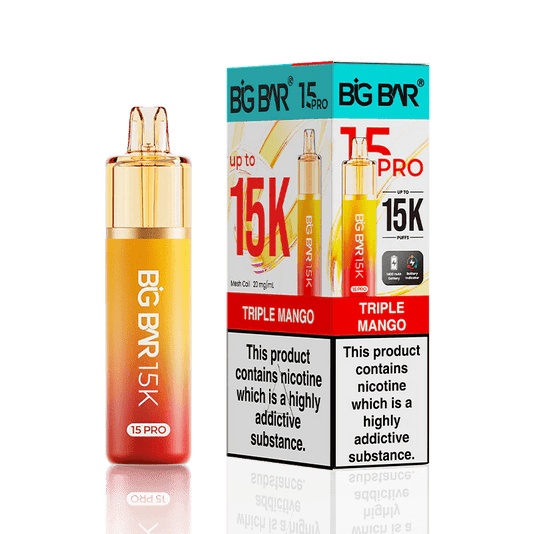 Shop Big Bar Pro 15000 - Triple Mango