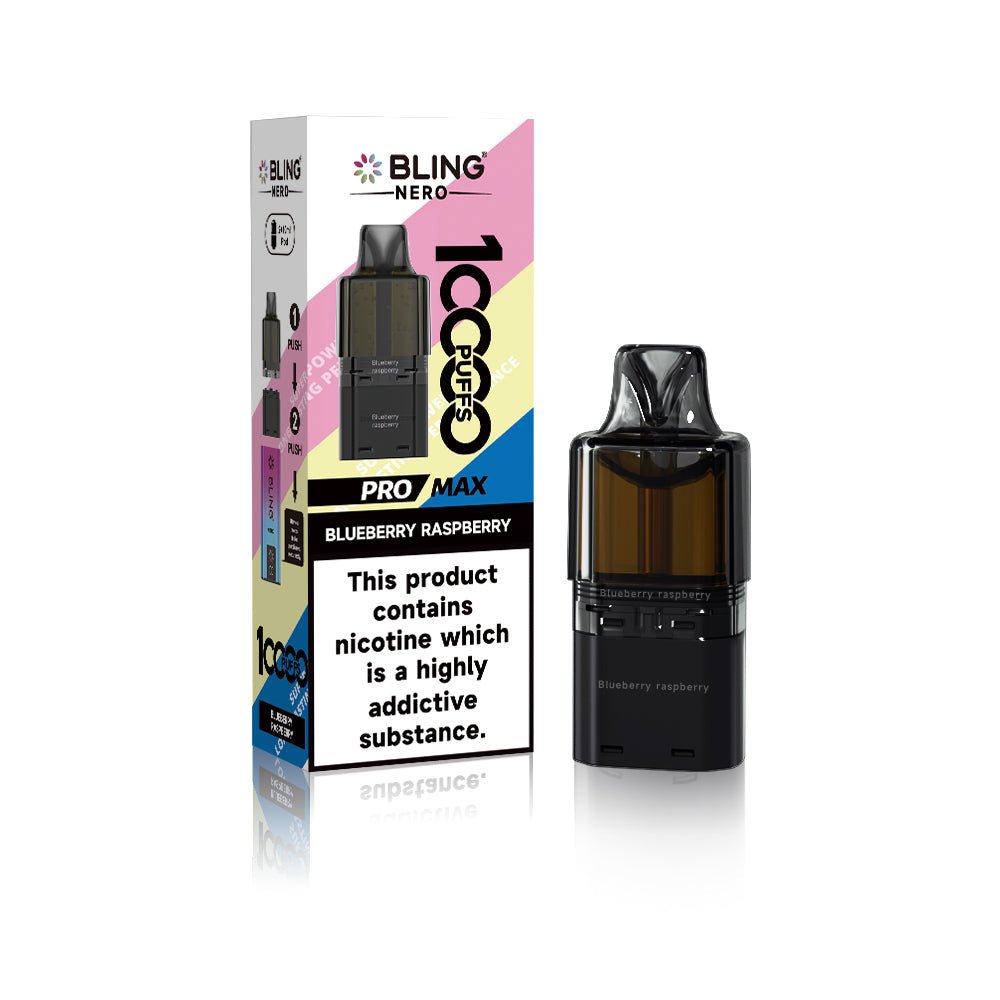 Shop Crystal Bling Nero 10k Pods - Blueberry Raspberry