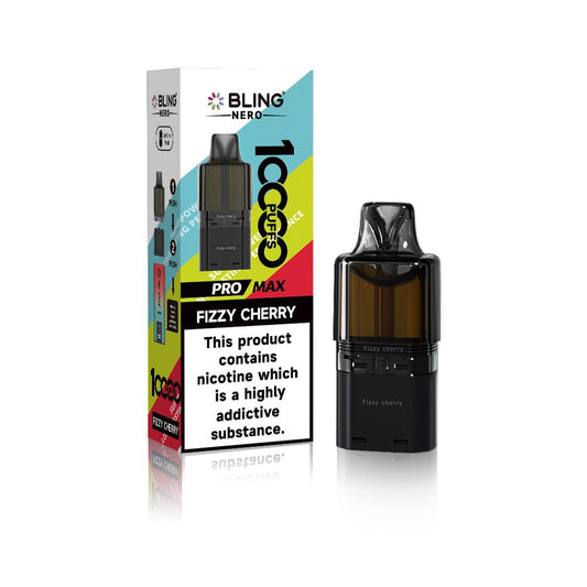 Shop Crystal Bling Nero 10k Pods - Fizzy Cherry