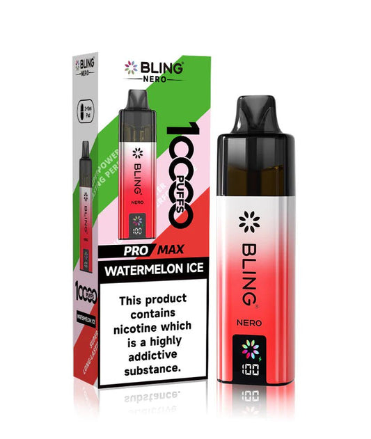 Shop Crystal Bling Nero 10k Vape - Watermelon Ice