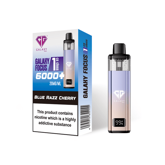 Shop Crystal Galaxy Focus 6000 - Blue Razz Cherry