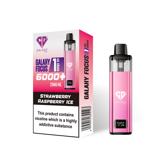 Shop Crystal Galaxy Focus 6000 - Strawberry Raspberry Ice